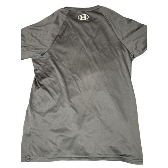 Under Armour Boys Youth Medium HeatGear Camo Logo Shirt - Excellent Condition - Picture 2 of 4